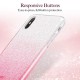 Carcasa ESR Makeup Glitter iPhone X, Ombre Pink