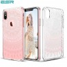 ESR Totem case for iPhone X, Pink Manjusaka