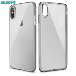 ESR Eseential Zero slim case for iPhone X, Clear Black