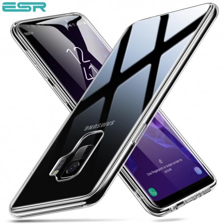 Carcasa ESR Mimic 9H Tempered Glass Samsung Galaxy S9, Clear