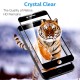Folie sticla securizata ESR, Tempered Glass Full Coverage iPhone 8 Plus / 7 Plus, Black Edge