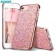 Carcasa ESR Glitter iPhone 8 / 7, Metallic Peach