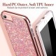 Carcasa ESR Glitter iPhone 8 / 7, Metallic Peach