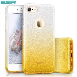 Carcasa ESR Makeup Glitter Sparkle Bling iPhone 8 / 7, Ombra  Gold