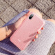 Carcasa ESR Makeup Glitter iPhone XS / X, Rose Gold