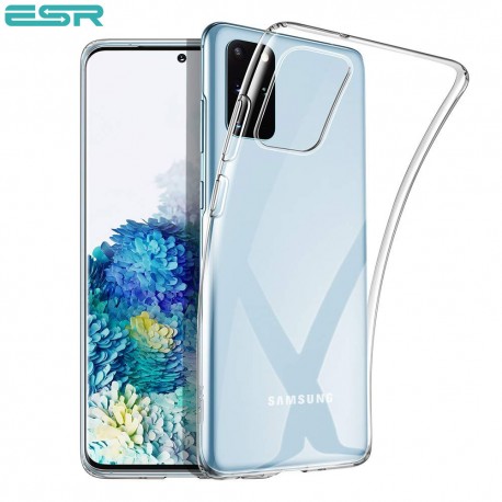 ESR Essential Zero Slim Clear Soft TPU Case for Samsung Galaxu S20 Plus, Clear