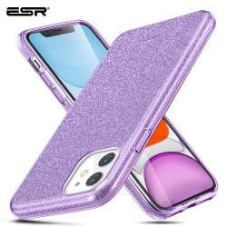 Carcasa ESR Makeup Glitter iPhone 11, Purple