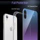 ESR Mimic Ice Shield case for iPhone XR, Blue Purple