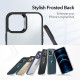 Carcasa ESR Classic Hybrid iPhone 12 Pro Max, Black frame, Trans Black back