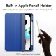 Carcasa ESR iPad Air 4 10.9 inchi (2020) Rebound Pencil, Navy Blue