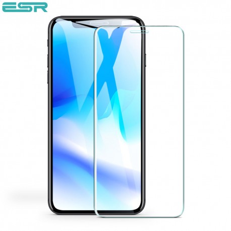 Folie sticla securizata ESR, Tempered Glass iPhone XS / X, Clear